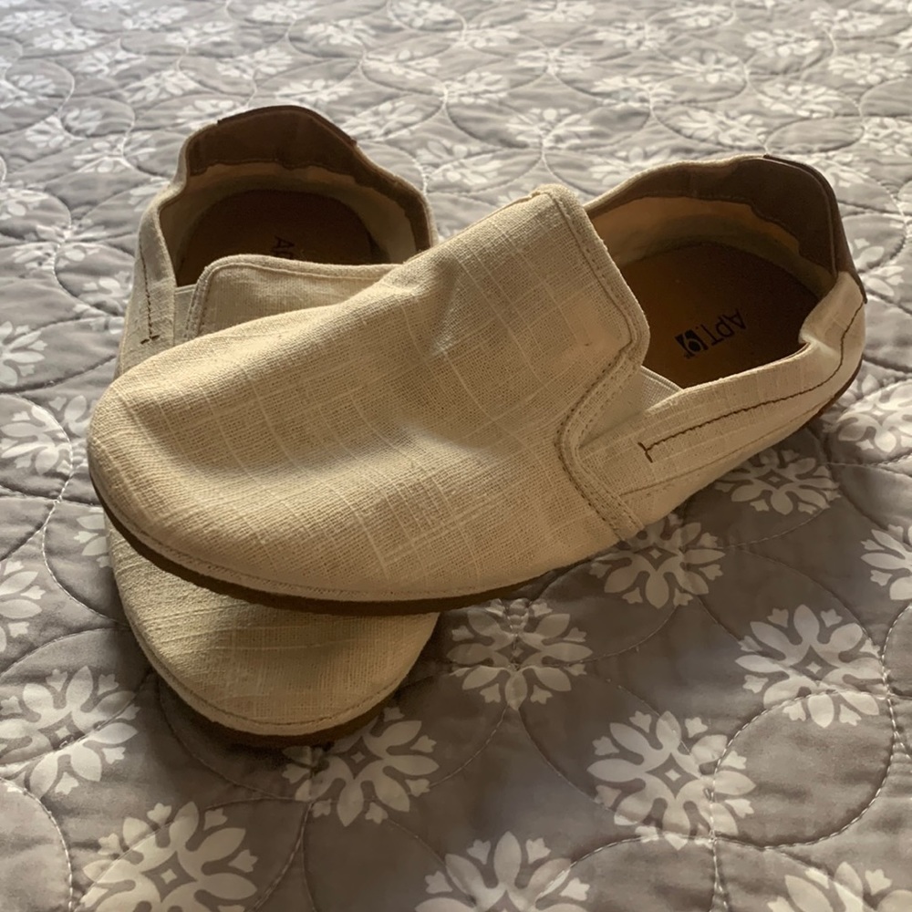 Men’s canvas slides